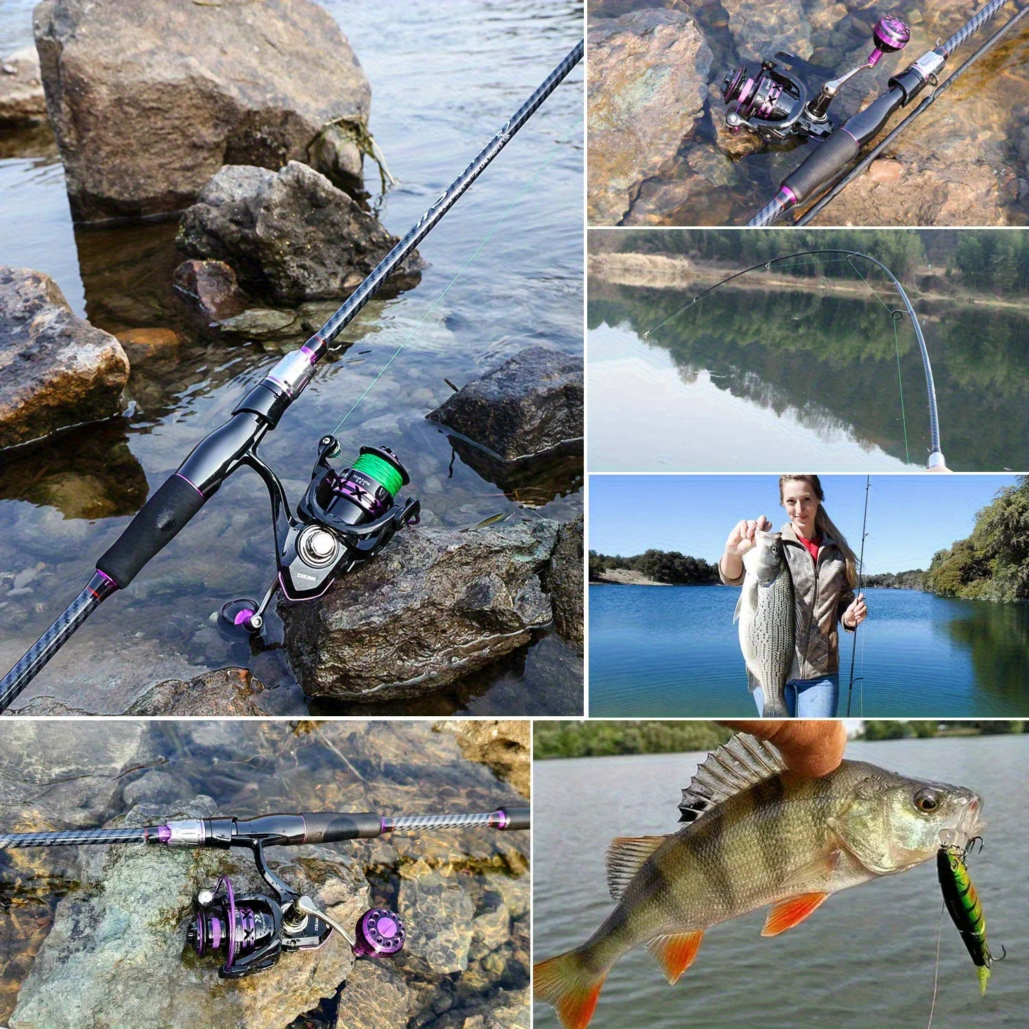 180cm Carbon Fiber Telescopic Fishing Rod – Fast Action 2