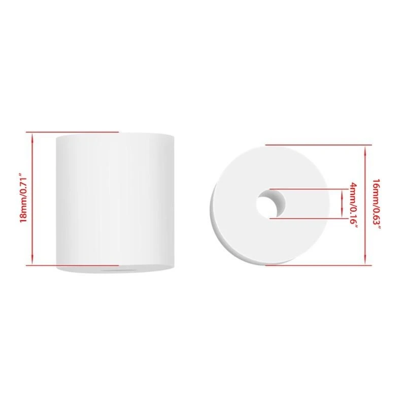 Q5WA ارتفاع درجة الحرارة المقاومة للسيليكون التسوية تركيب عمود السرير الحراري البديل عمود تسوية الربيع للطباعة ثلاثية الأبعاد 18