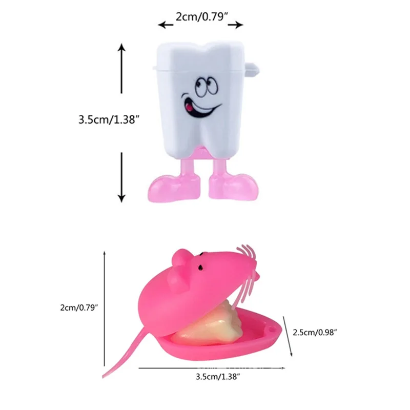 50 шт., детская коробка для хранения зубов