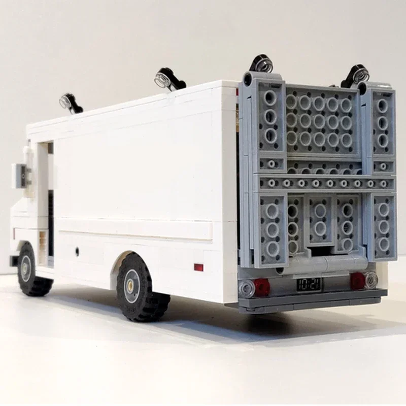 Moc Bouwstenen Beroemde Films Automodel Toekomstige Van Technologie Modulaire Blokken Geschenken Speelgoed Voor Kinderen DIY Sets Montage