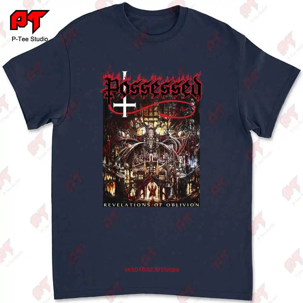 Possessed Revelations Oblivion T Shirt Thrash Death Metal Slayer Kreator Sodom F6BO