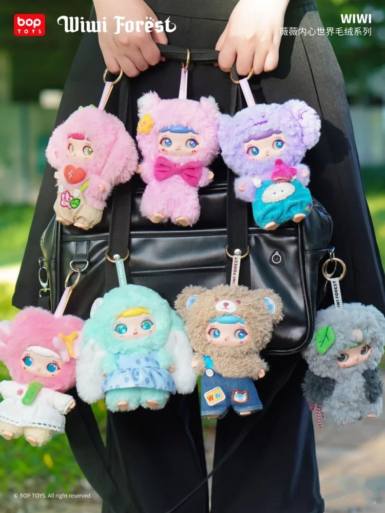 Nieuwe Wiwi Forest Inner World Series Vinyl Pluche Hangende Blind Box Verrassingsdoos Poppen Speelgoed Cartoon Ornamenten Valentijnsdag Cadeau