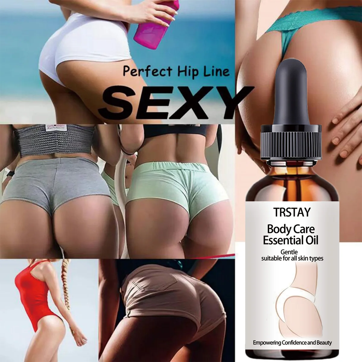 100% Natural butt enhancement essential oil