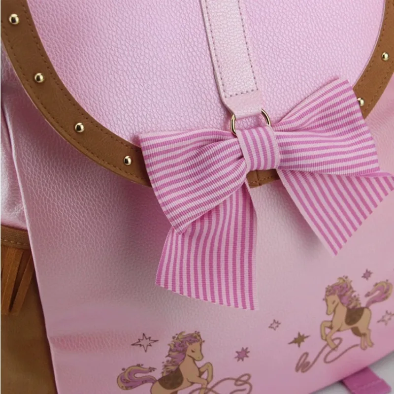 Australian Flip Bow Student Backpack Travel and Outing Large Capacity Storage Bag Girl Matching Bag Adorable Multi-purpose Gift view 6