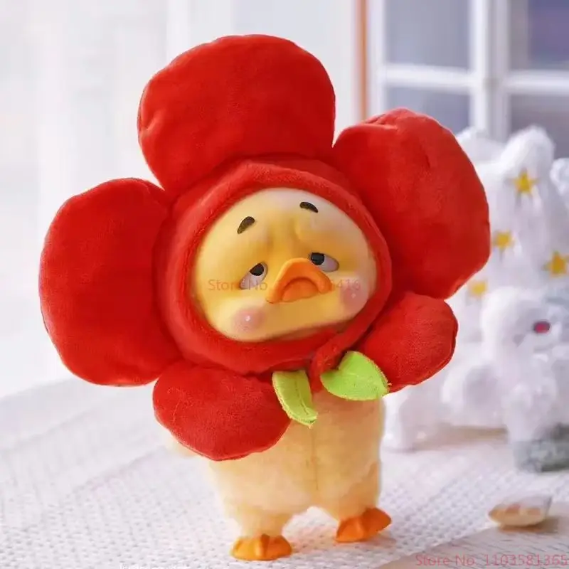 Upseduck 2 Act Schattige Eend Serie Blinde Doos Speelgoed Kawaii Pluche Model Mysterie Gevulde Poppen Ornamenten Volwassen Kids Cadeau