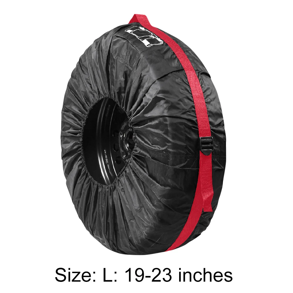 

Car Spare Tire Cover Case Auto Wheel Tire Storage Bags Waterproof Dustproof Tire Protection Cover Vehicle Tyre Accessories