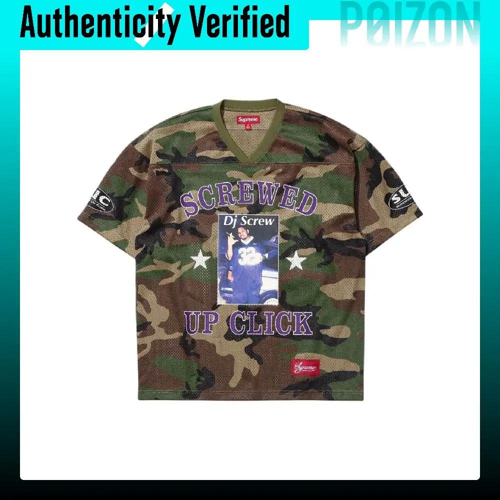 Supreme x DJ Screw SS26 WEEK6 Football Jersey Soccer Jersey Unisex SUP-SS26-146