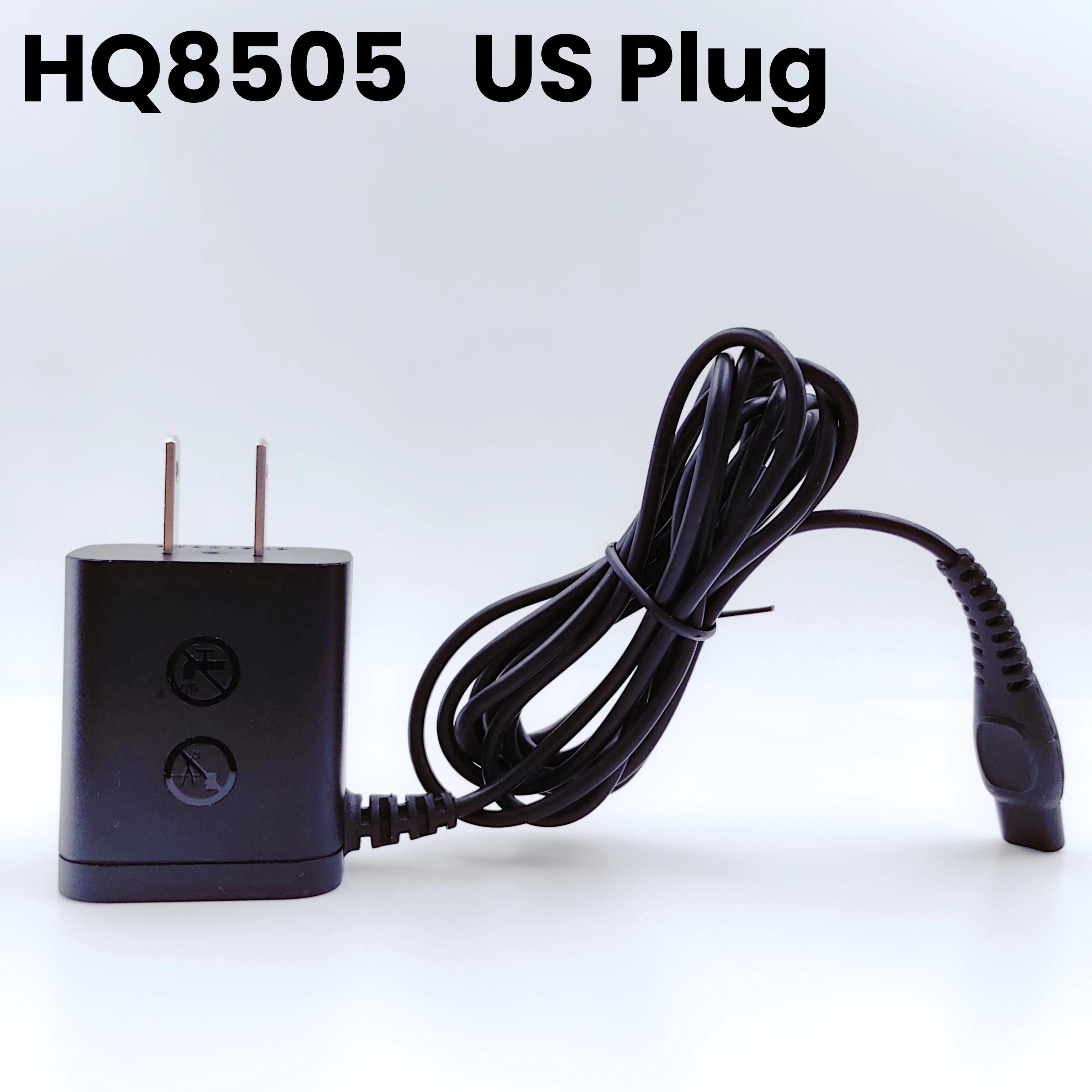 Replacement HQ8505 15V (US/EU) Electric Shaver Charger Compatible with Philips 5000 3000 9000 Series Norelco Charger Power Cord