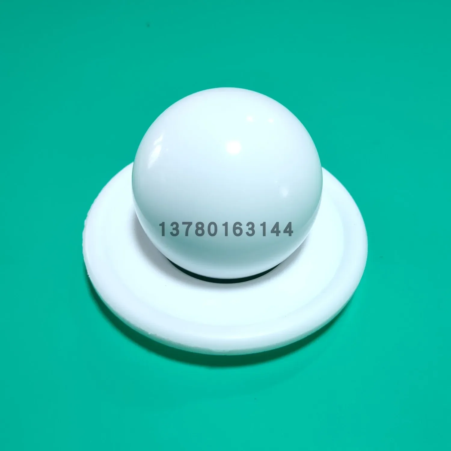 

QBY50/65 Pneumatic Diaphragm Pump Black Rubber Ball Seat White Ball Seat Check Valve Accessories