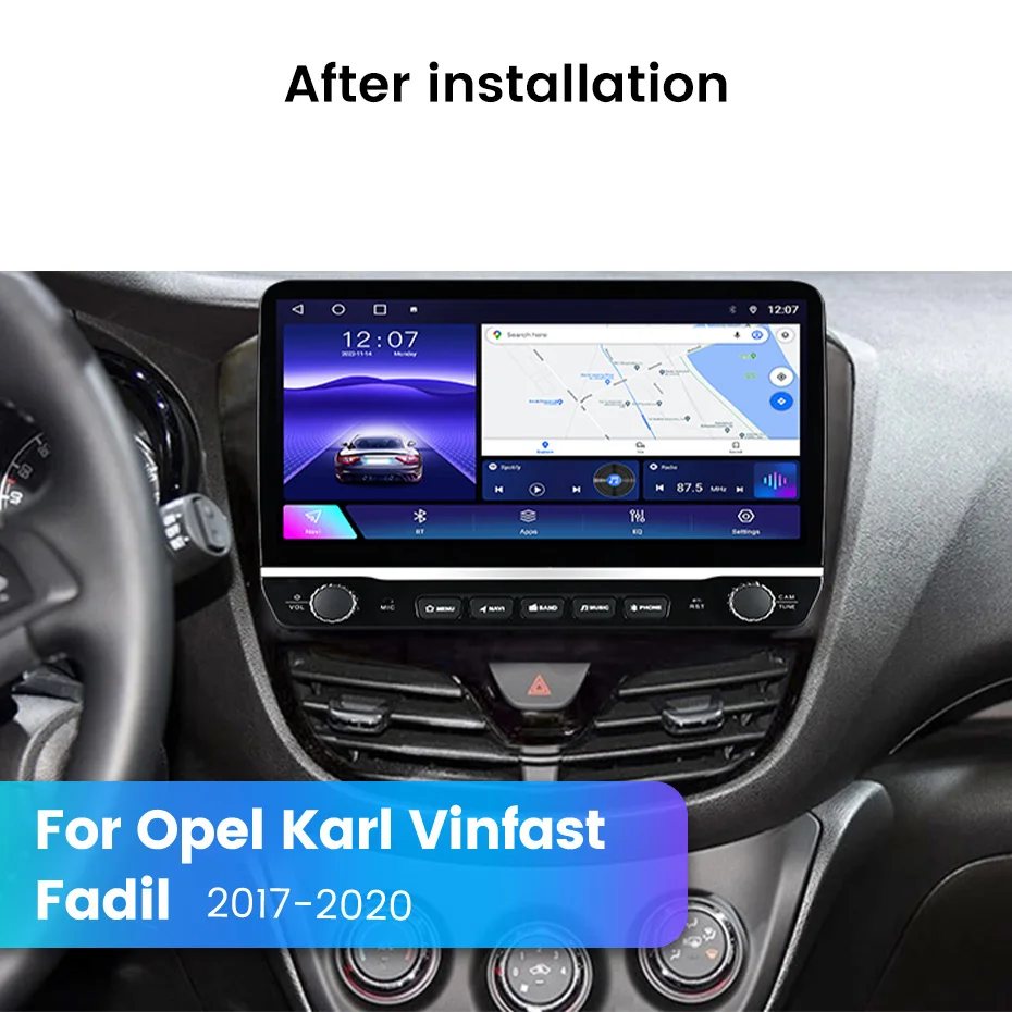 Car Multimedia Video Player Radio Autoradio For Opel Karl Vinfast Fadil 2017-2020 Touch Screen GPS Navigation WIFI Car-play Auto