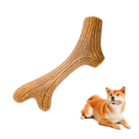 Dog Chew Toys Real Wooden Deer Antlers for Aggressive Chewers Large Dog Chewing Indestructible Tough Durable Pet Toys Gift
