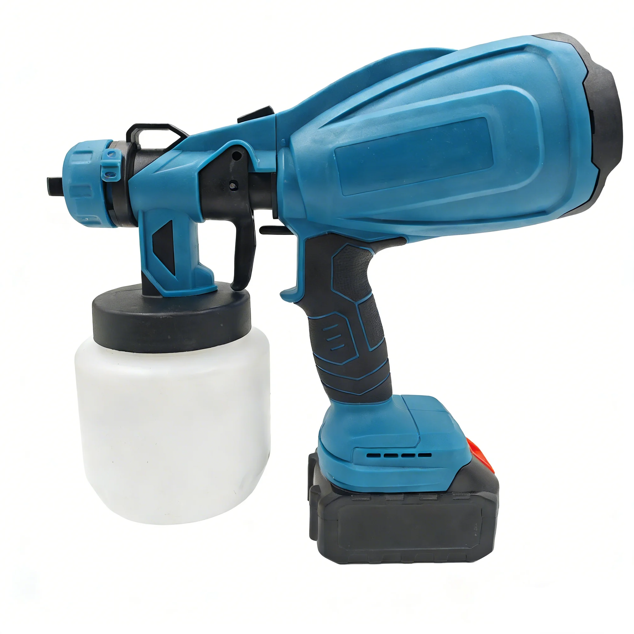 Small High-Pressure Electric Paint Spray Gun Lithium Battery Powered Special Furniture Paint High Atomization 1.3mm Nozzle Size