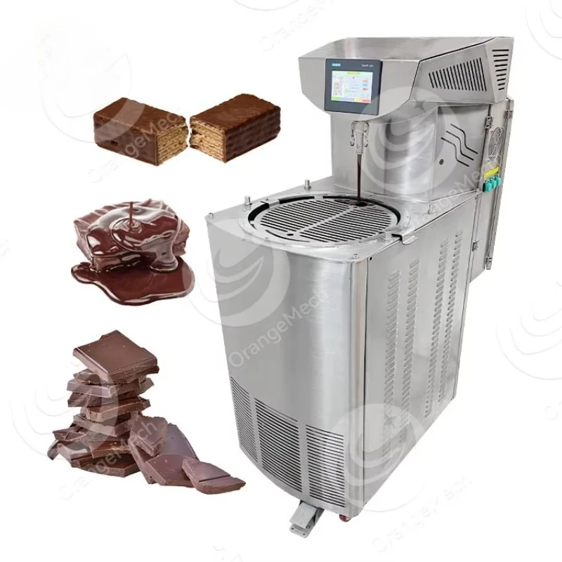 Easy to Operate Commercial Large Melt Spread 10kg Dubai Chocolate Making Maker Machine Continuous Temper Machine