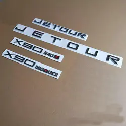 Applicable to Chery JETOUR X90 2019 Front grille logo Trunk letter label X90 240T X90 350TGDI