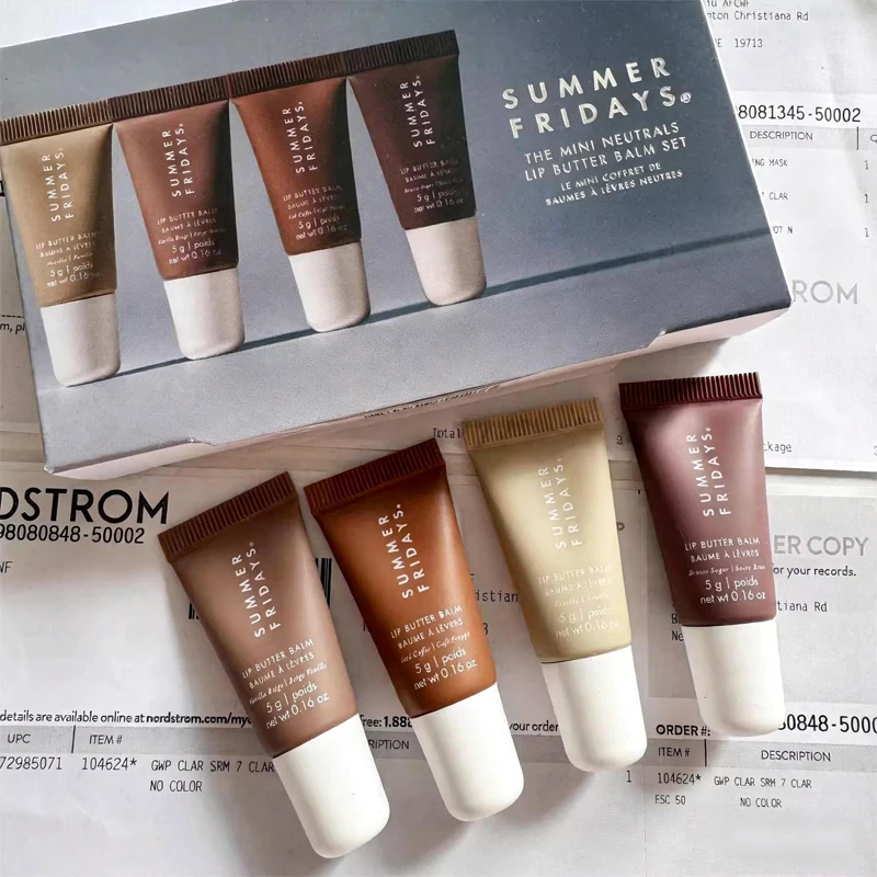 Hot Summer Fridays Olio per labbra Idratante Lucidalabbra Dolce Menta Vaniglia Zucchero Torta di caffè Rossetto Trucco trasparente INS Cura del vestito