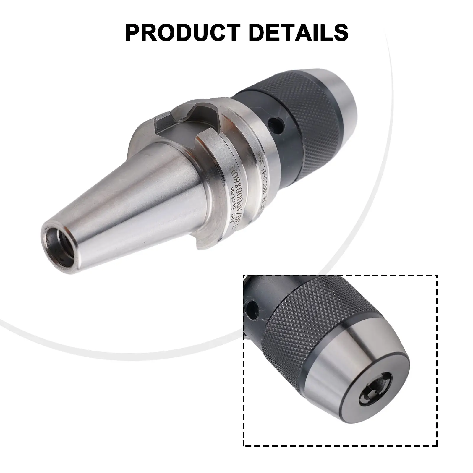 

Drill Chuck BT Handle Holder CNC Integrated Self-Tightening Lathe Milling Cutter Drilling Machine Spindle Drill Chucks CNC Tools