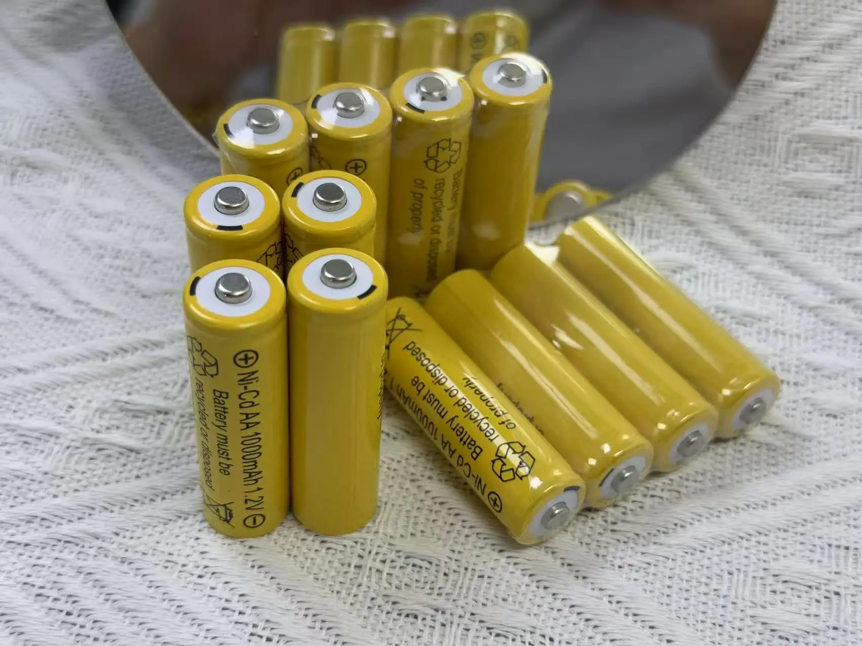 بطارية قلوية جديدة AA قابلة لإعادة الشحن 1.2 فولت 1000 مللي أمبير في الساعة - تصميم حصري من أسطوانة Alcalinas، متعدد اللغات #3