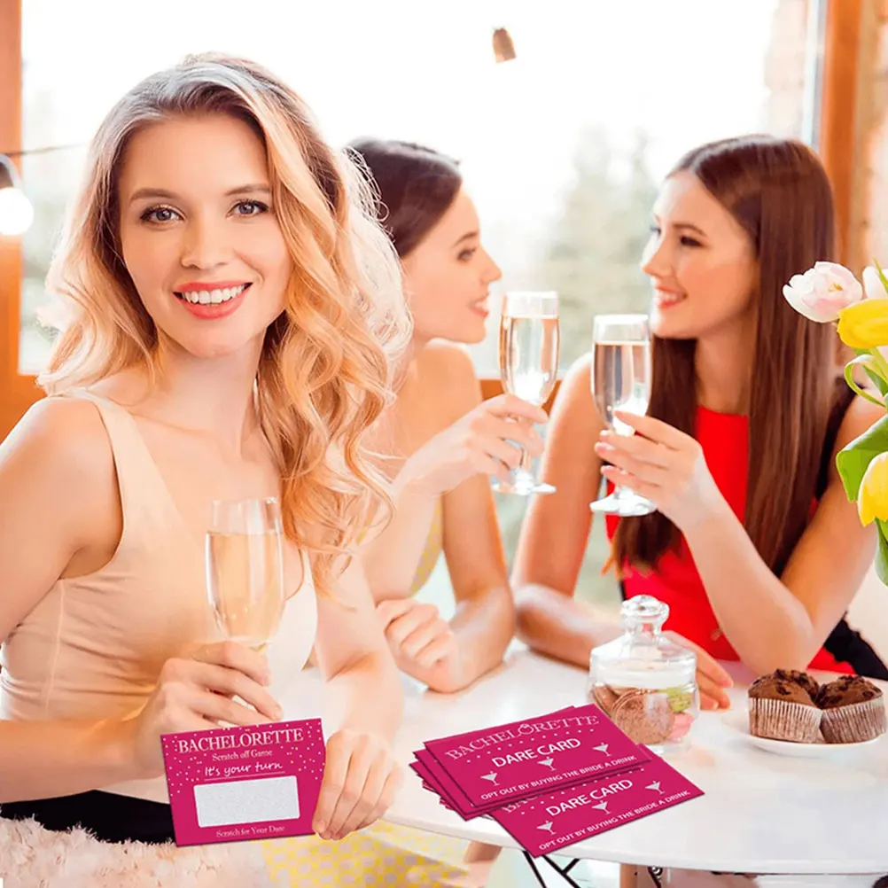 

20 Sheets Cards Bachelorette Party Funny Bachelorette Party Decorations Decorations Bridal Game Props Dare Cards Hen Supplies