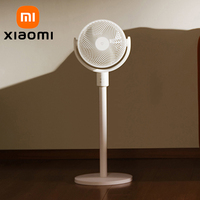 XIAOMI MIJIA Circulating Fan，Retractable Rechargeable Air Conditioner Fan，Home Floor Standing Desktop Fans，Support MI HOME App