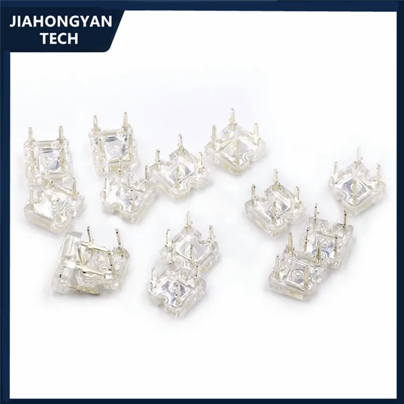 10PCS F5mm Round Head Piranha LED Lamp Bead In-Line  High-gloss White Red Green Blue Yellow Light 5 Colors Optional