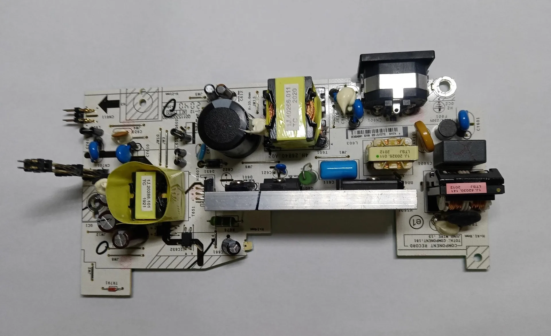 Original new Autocode for Benq MS524 MX525, TS537 MS527, MX528, TW539 mains power supply board