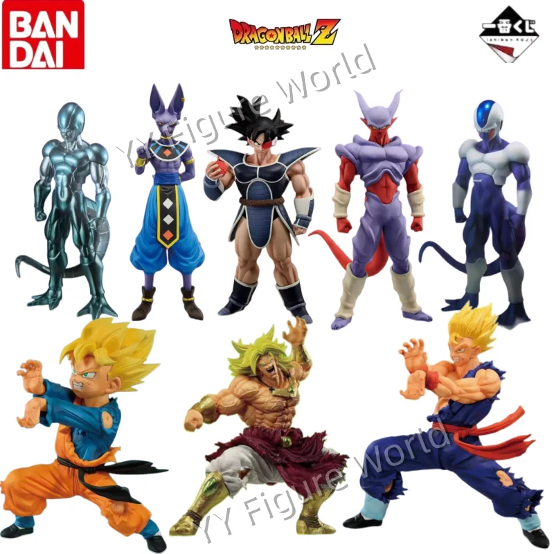 Figuras de Anime Originales 100% Bandai de Dragon Ball Ichiban Kuji: Son Gohan, Son Goten, Cooler, Turles, Janemba, Beerus, Broly