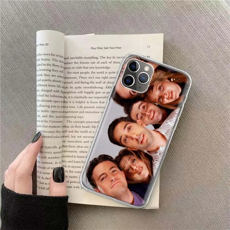 Casing penutup ponsel Apple, untuk Apple Iphone 14 12 13 15 Pro Max Mini 11 16 Plus X XS XR TPU bening pelindung Funda