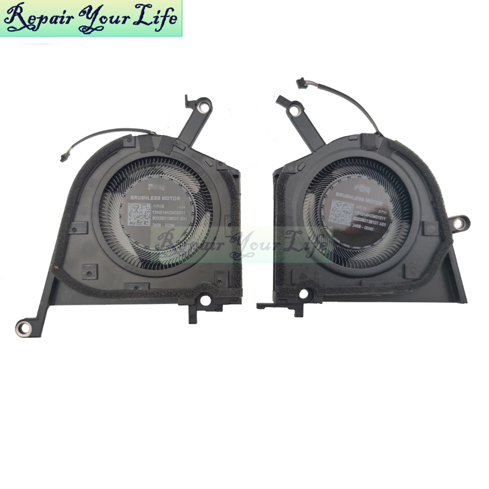 Notebook Cooler CPU GPU Fan For ASUS ProArt PX13 HN7306 HN7306WU HN7306WI HN7306WV 13NB14K0M01011 13NB14K0M02011 FSQM FSQL DC5V