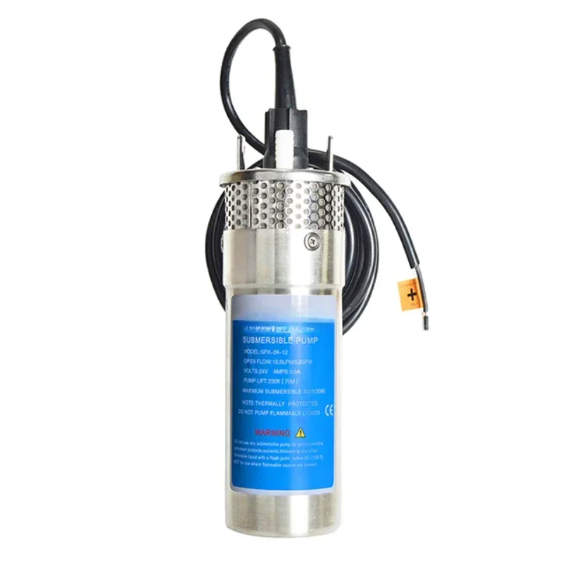 Venta caliente SPX-12-12 12LPM 12 voltios Bomba de agua sumergible de pozo profundo de CC con energía solar