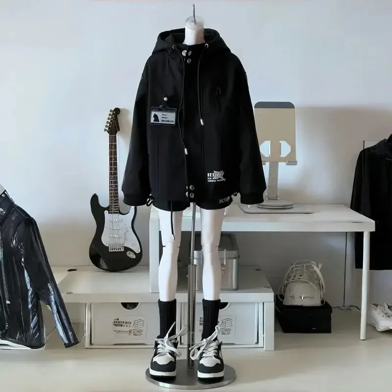 1/4ドール服スーツ、45cm BJDドール用ウィンドブレーカーセット、ゆったりフィット、プレイハウスギフト、ドレスアップおもちゃ、ドールアクセサリー、ドールなし