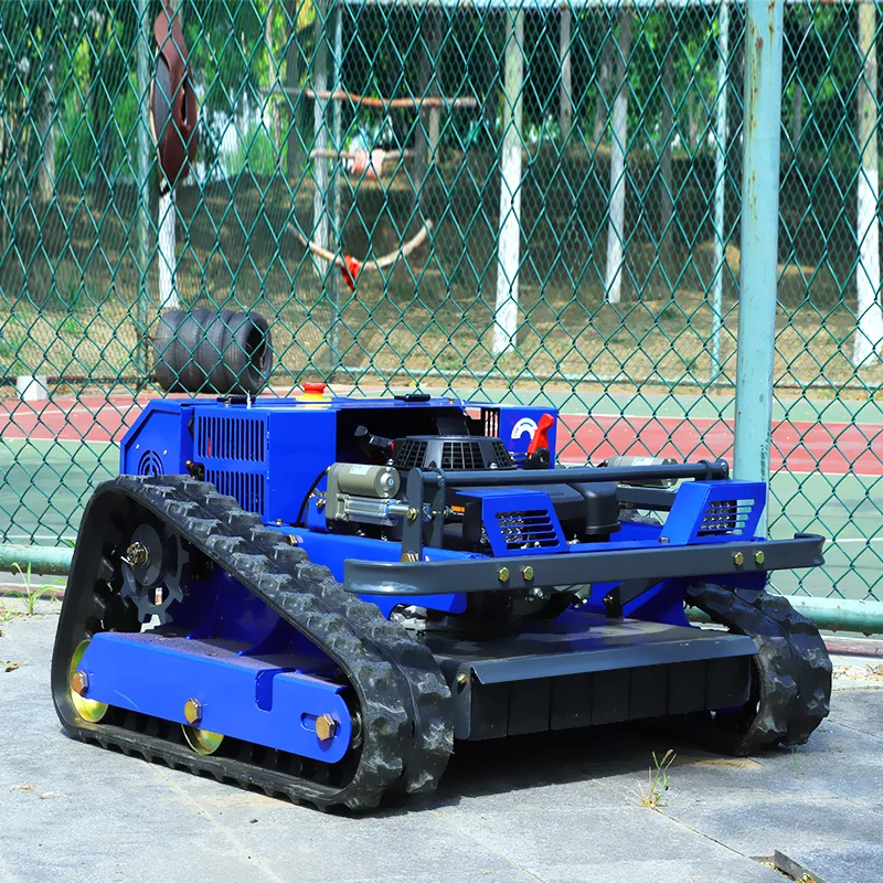 Cortadores de grama com controle remoto todo-o-terreno personalizáveis, máquinas de jardim e agrícola