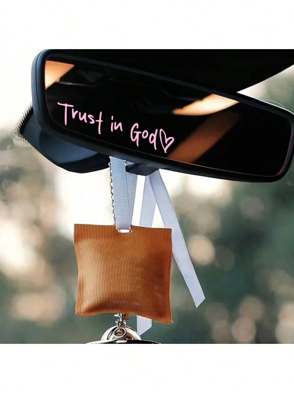 Black White Pink Christian Faith God Sticker Waterproof Vinyl Bible Religious Decal for Car Rearview Mirror Laptop Water Cup Window Inspirational Church Faith Decor Accessories - Detail 1
