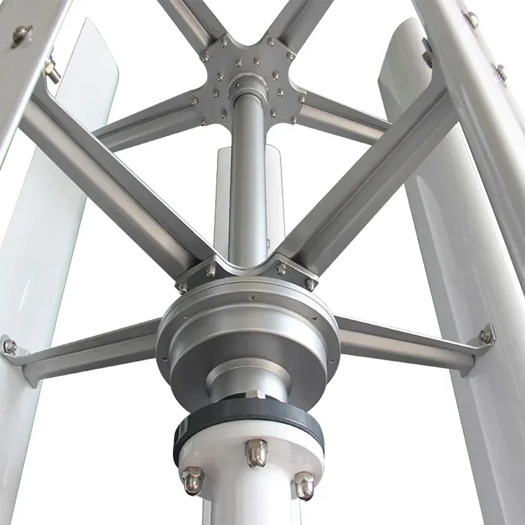 Renewable Alternative Energy Stocked 5kw 10kw 5 Blades Vertical Wind Turbine/Wind Generator For Home Wind Power