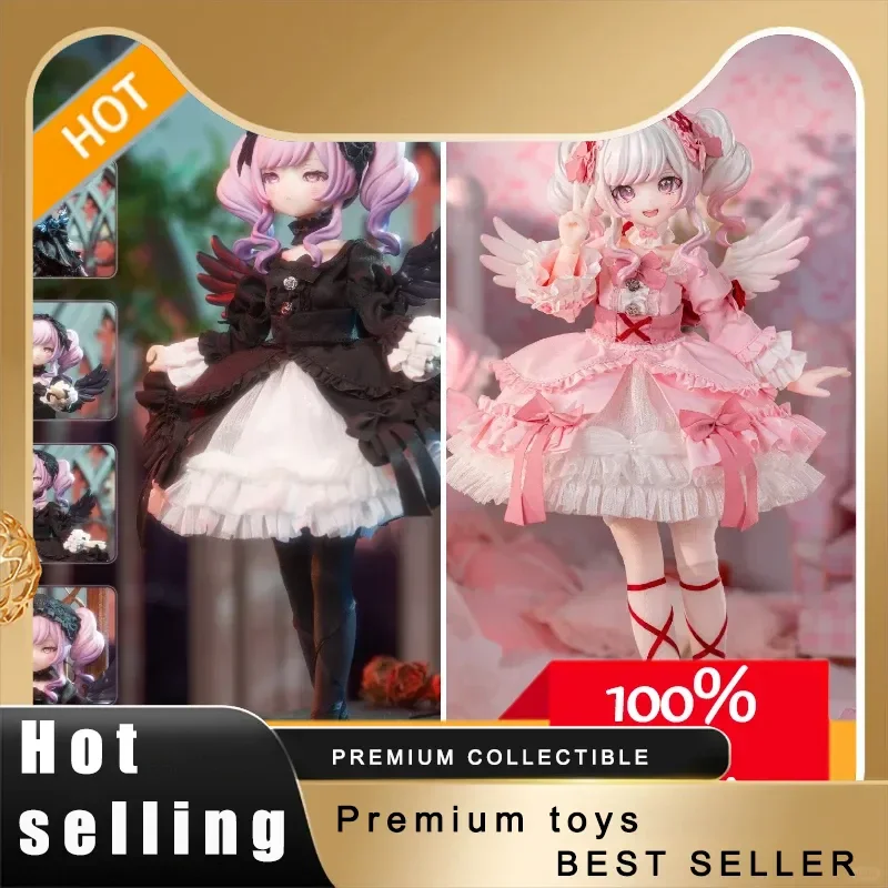 

Коллекционная фигурка для рабочего стола Neoedentoys: Светящийся Ночной Кот-Близнец (Dream Cat) 1/6 масштаба, 22 см, шарнирная кукла BJD в слепой коробке