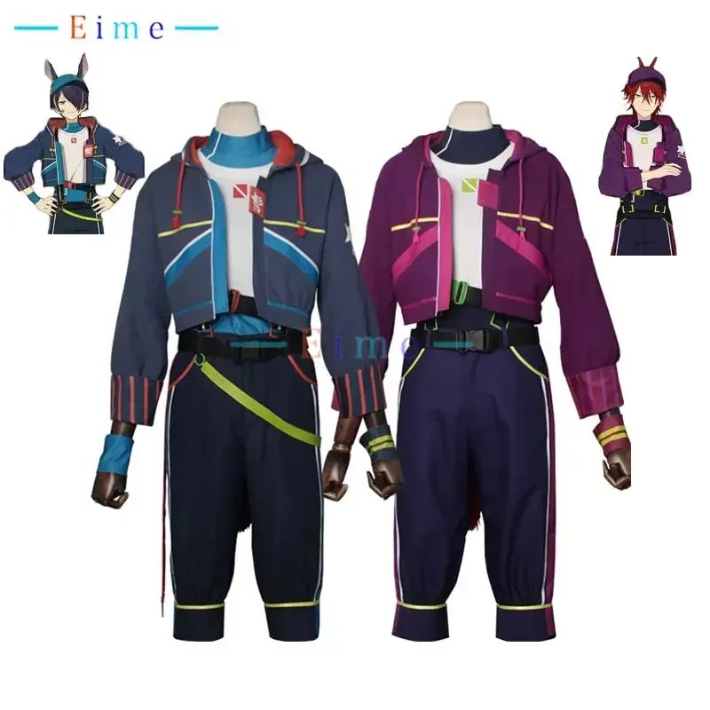 

Игровой ансамбль со звездами Shinobu Sengoku Amagi Rinne, карнавальный костюм, повседневная одежда со шляпой, хвостом, карнавальная форма на Хэллоуин, индивидуальный заказ