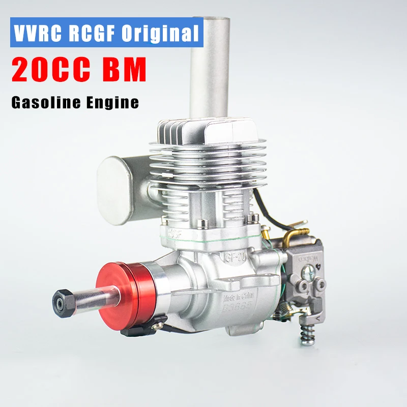 NEW V2 VVRC RCGF 20cc Petrol/Gasoline Engine for RC Airplane VVRC VVRC RCGF 20cc SBM gasoline model engine for RC Airplane