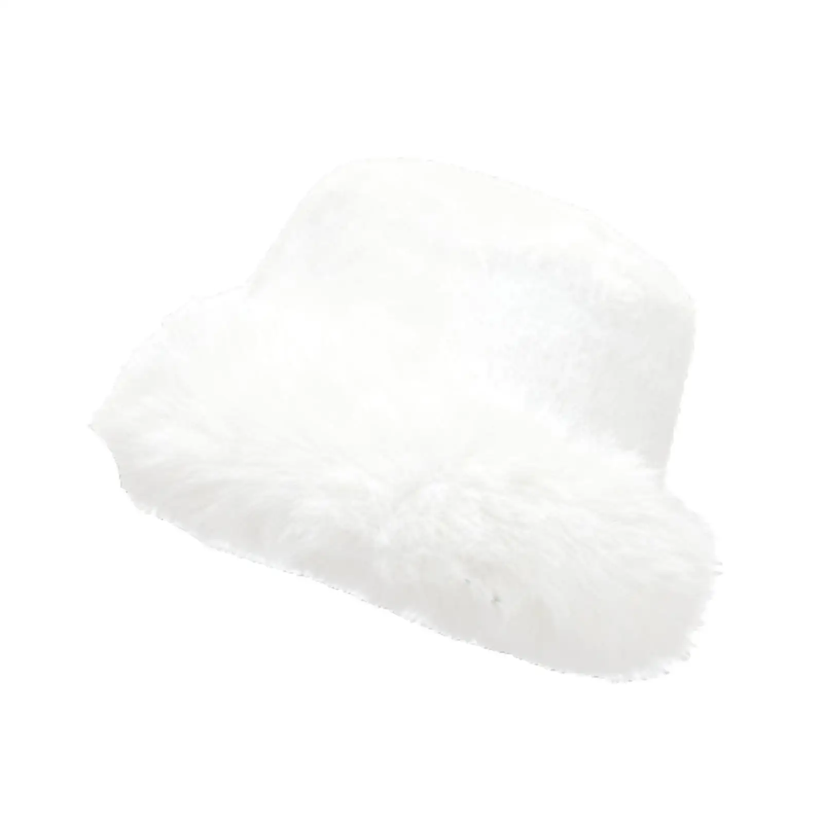 Sombrero de cubo de invierno, sombrero de nieve esponjoso para viajes, mujeres, niñas, senderismo