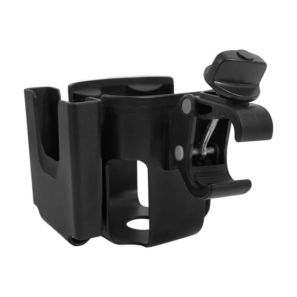 AliExpress NONE Universal Cup Holder for Baby Strollers, 360° Rotatable Strong Clip, 2-in-1 Cup Phone Holder for Strolle,Bike, Wheelchair