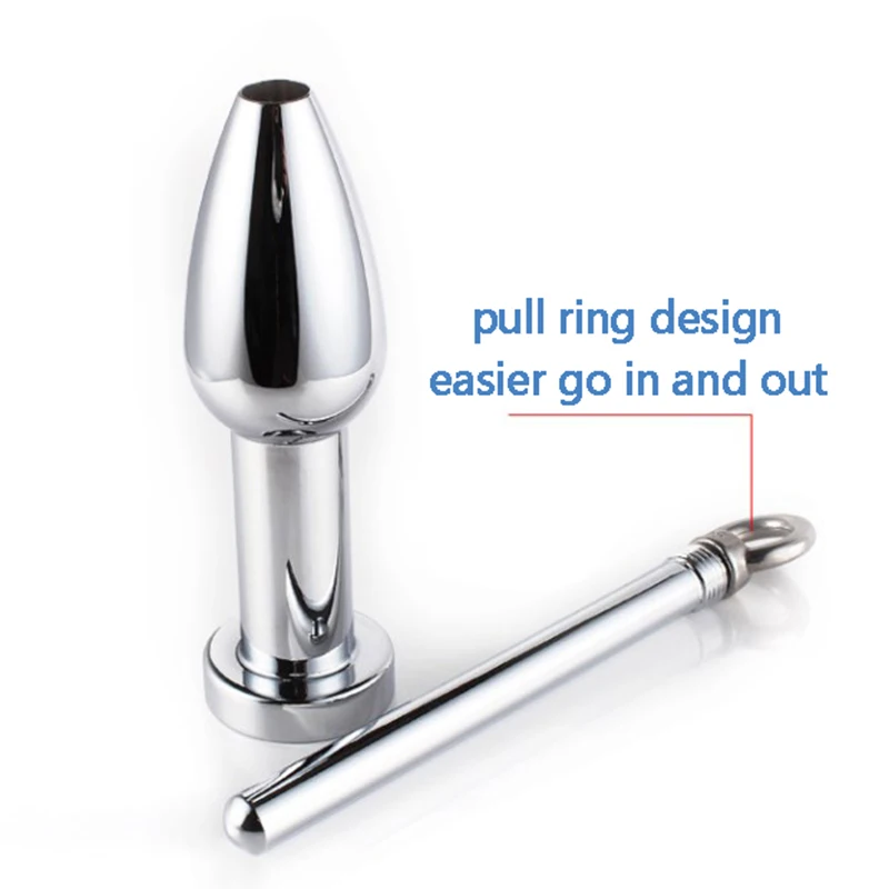 Hollow Anal Plug Sex Enema Irrigator Vagina Butt Plug Screw Prostate Massager Sex Toys Buttplug Men Vagnal Wash Anus Shower