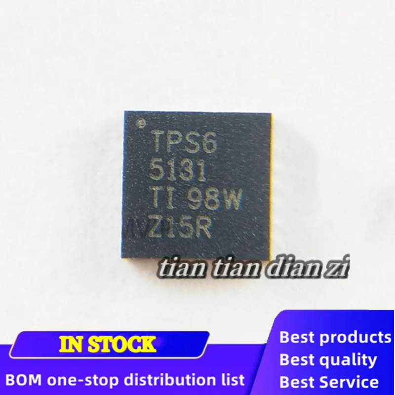 5pcs/lot TPS65131 TPS65131RGER QFN-24 Positive and Negative Output DC-DC Converter Chip