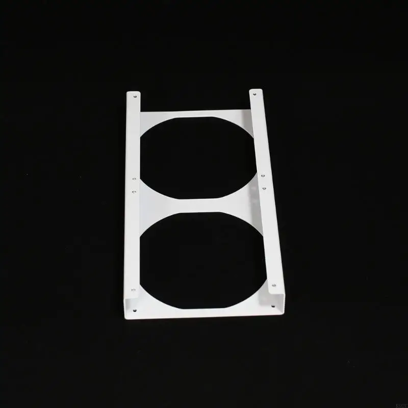 Computer Case Fan Height Extension Bracket Metal Construction 12cm Fan Cooling Solution K92C