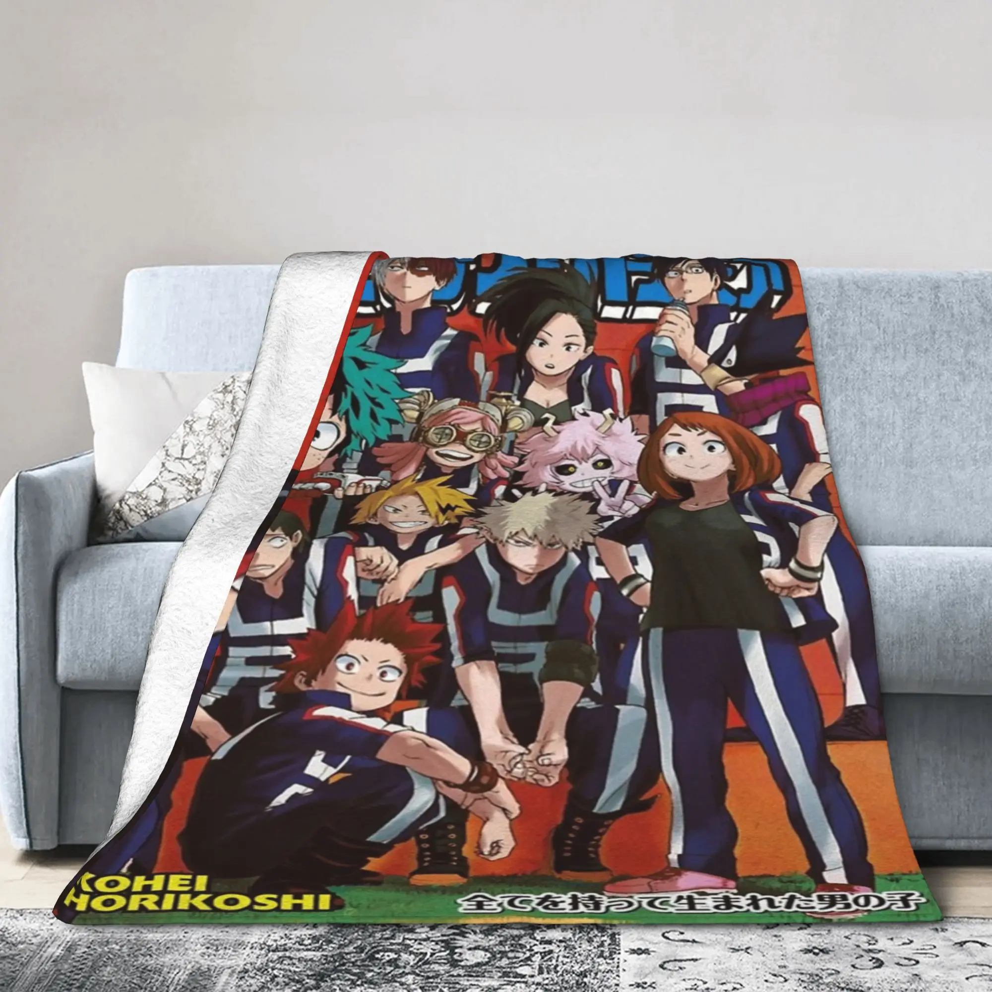 

My Hero Academias Blankets Super Soft Velvet Healing Gifts Throw Blankets Bedspreads