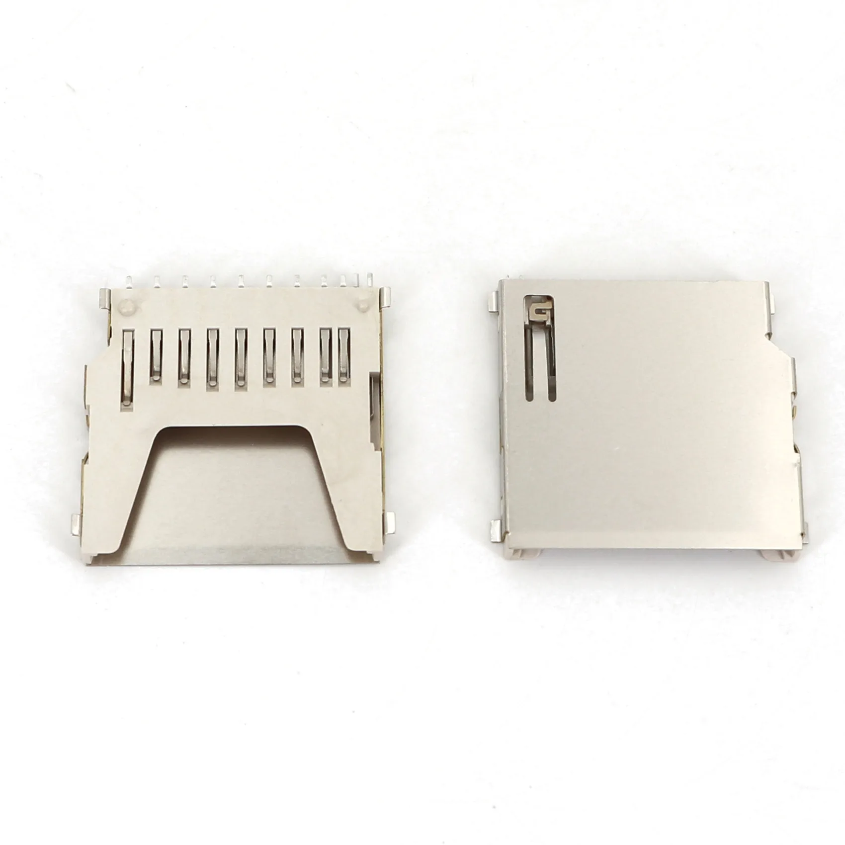 100Pcs SD Memory Card Socket Adapter PCB Mount Connector