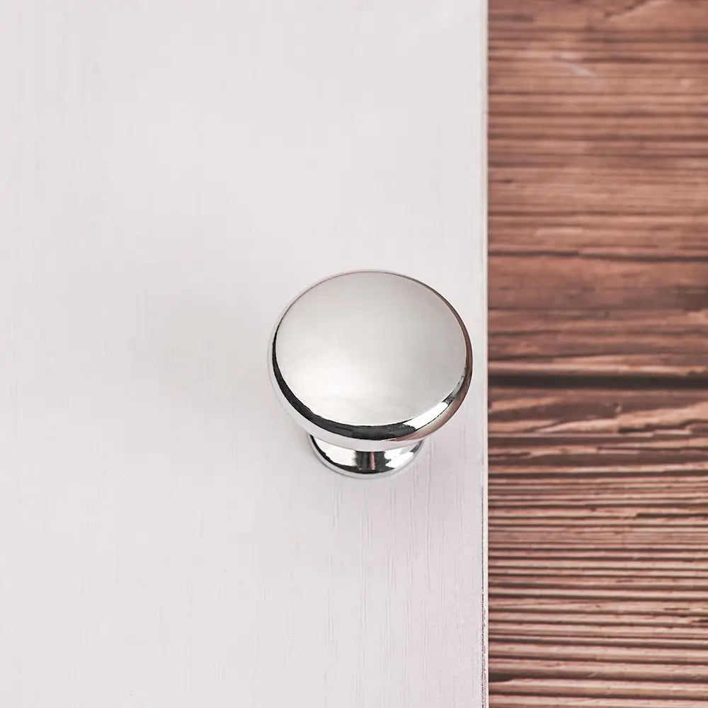 Fittings Retro Antique Brass Cabinet Round Shape Dresser Wardrobe Pulls Cabinet Pulls Door Handle Drawer Knob
