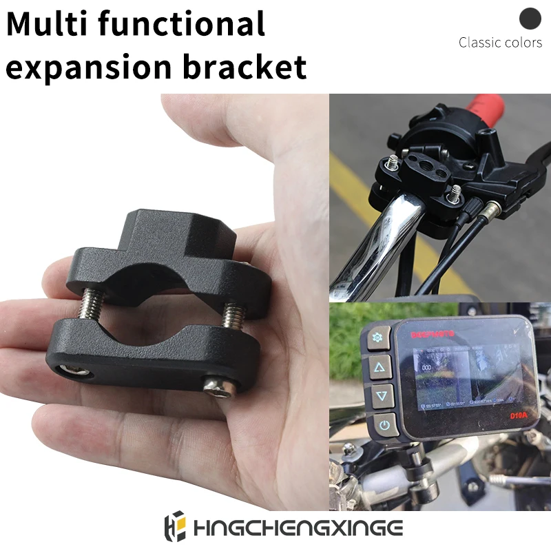 Motorcycle Multi Function Bracket Expansion Fixing Clamp Tube Mounting M6/8/10 Universal For Suzuki Honda Harley Benelli Yamaha