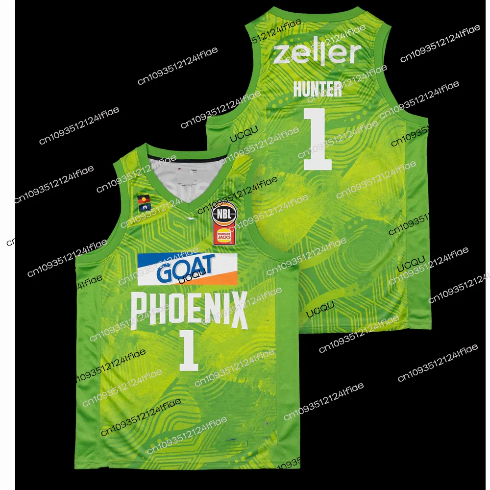 S.E. ملبورن فينيكس 25/26 جيرسي الأصلي ناثان سوبي رقم. 20 قميص كرة السلة جيرسي الأسترالي للرجال كرة السلة الرياضية بدون أكمام