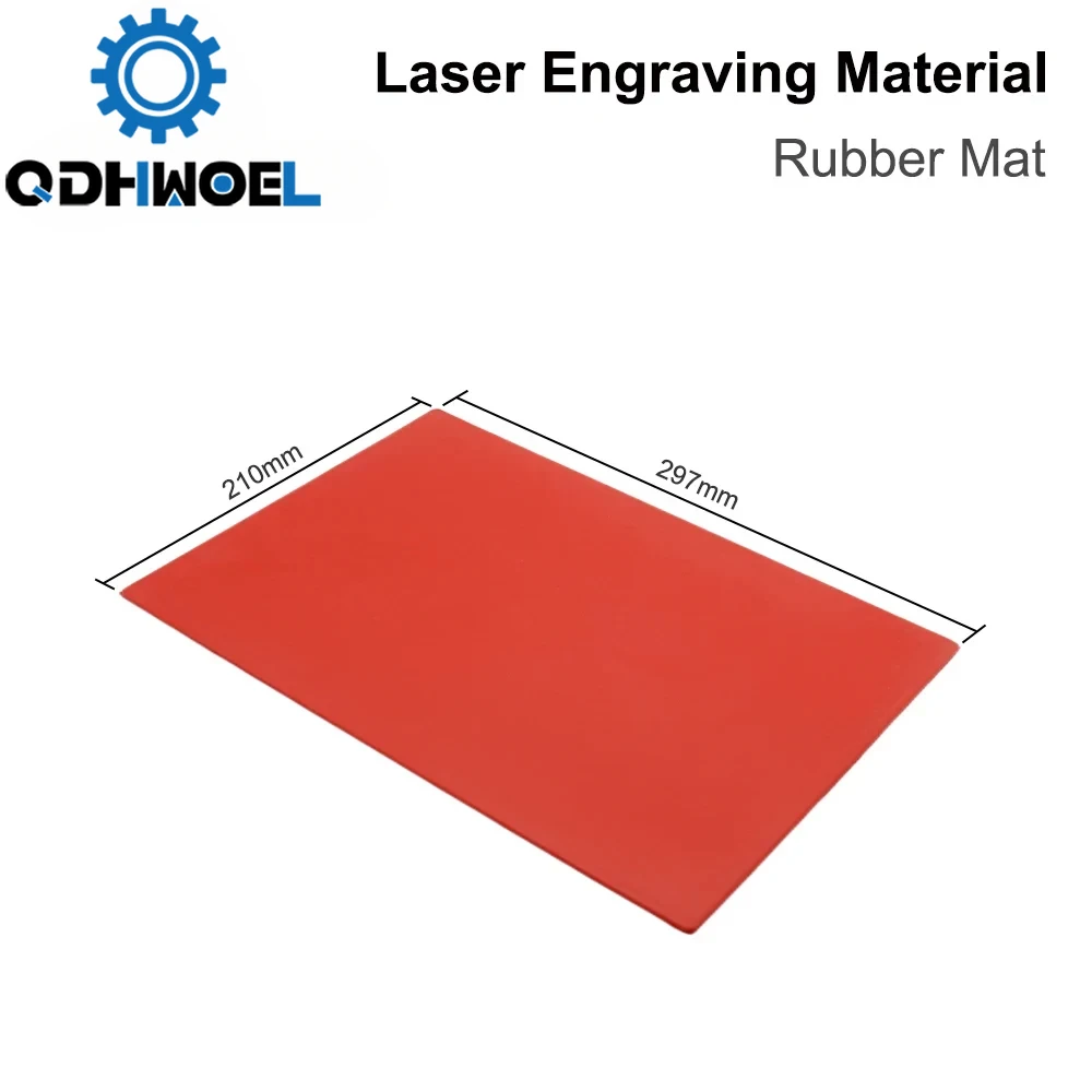ゴム製レーザー彫刻マット,アートデザインの印刷材料,スタンプ用のマーキング装置