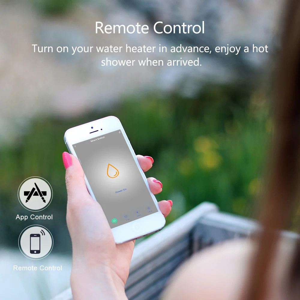 Tuya Smart Life WiFi Boiler Water Heater Switch NEW 4400W, App Timer Schedule ON OFF, Voice Control Google Home , Alexa Echo Dot