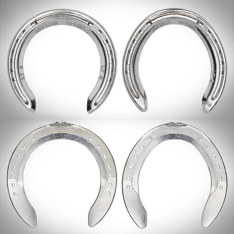 Aluminum Alloy Horseshoe, Light Speed Racing Paw Delivery Hoof Nail Training, Aluminum Alloy Horseshoe