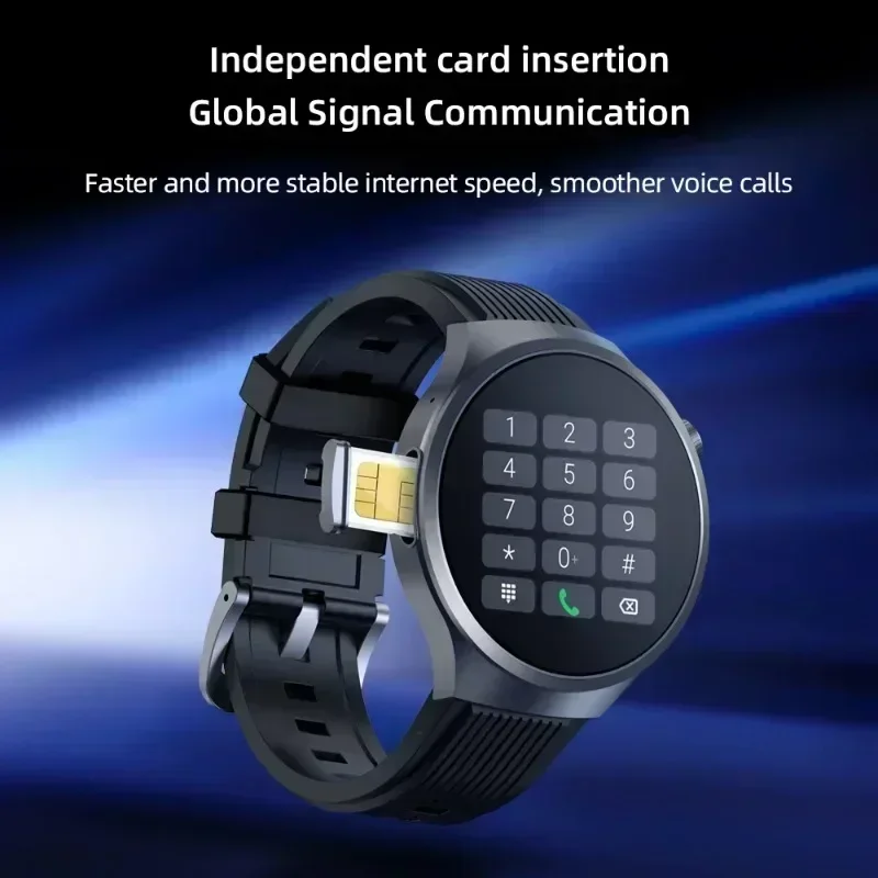 VP30 Nieuwe Slimme Horloge 4G Volledige Netwerk Sim-kaart 1.75 inch AMOLED Scherm 500W Camera GPS Wifi Google Play Android Smart Horloge Mannen